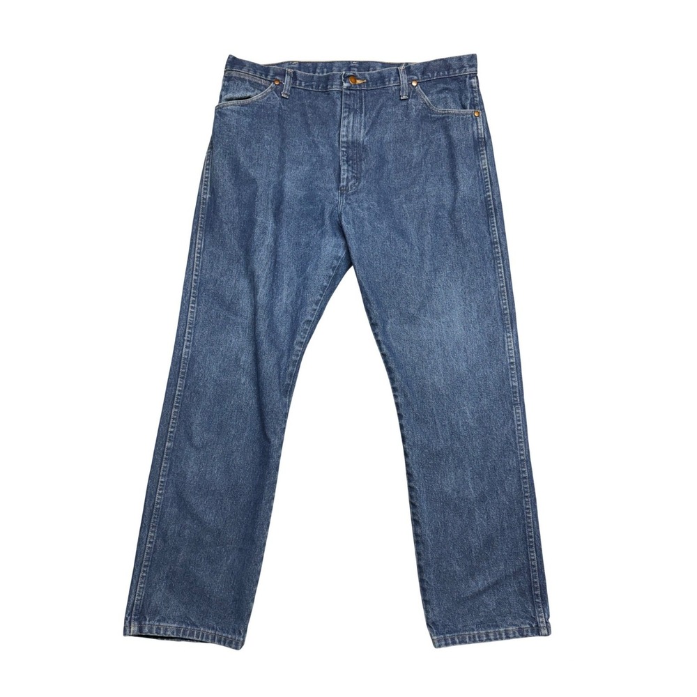 Wrangler 13MWZPW Cowboy Cut Original‎ Fit Mens Jeans Blue Denim 40x32 High Rise